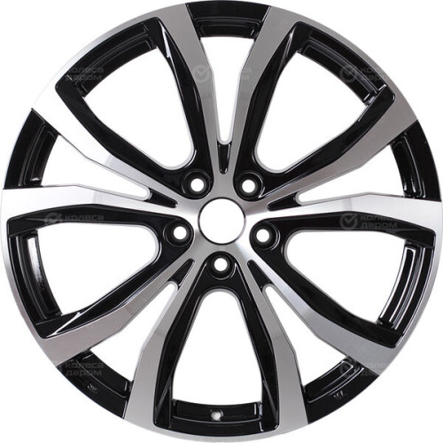 Колесный диск Replay TY283 8xR18 5x114.3 ET50 DIA60.1 черный полностью полированный