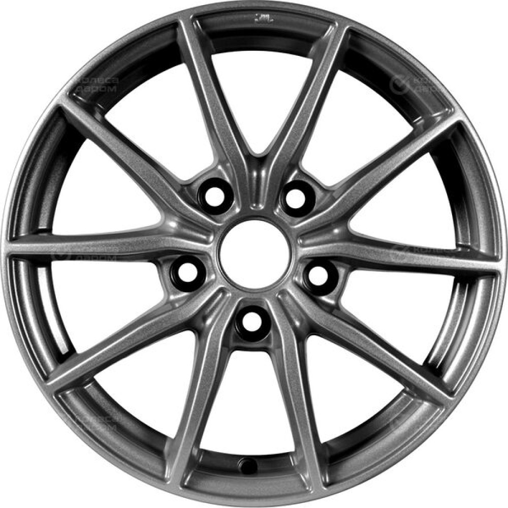 Колесный диск X-trike X111 6.5xR15 5x100 ET38 DIA57.1 темно-серебристый