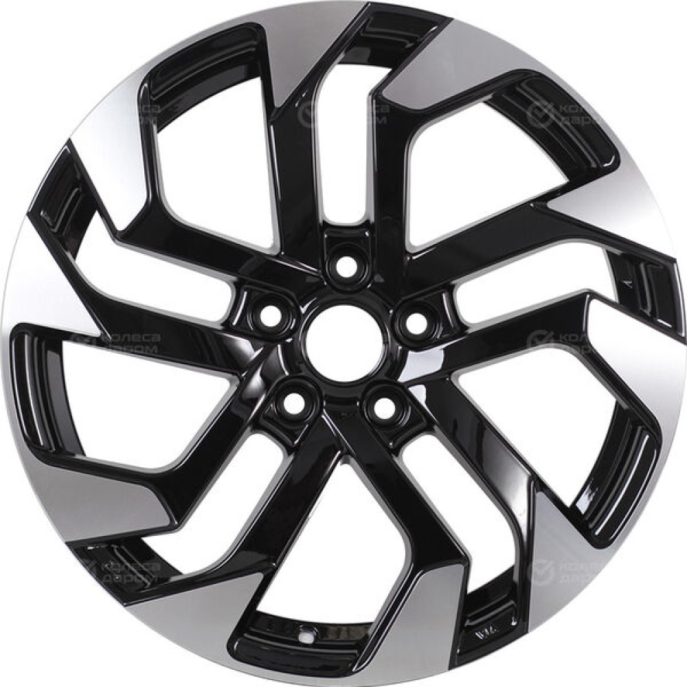 Колесный диск Replay LX119 7xR17 5x114.3 ET35 DIA60.1 черный полностью полированный