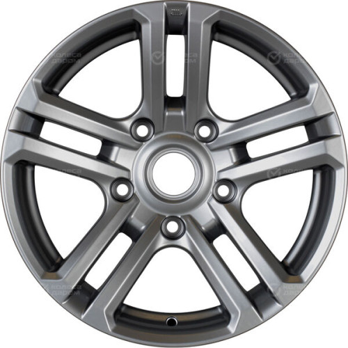 Колесный диск КиК Палладика 7xR16 5x139.7 ET5 DIA98 темно-серебристый