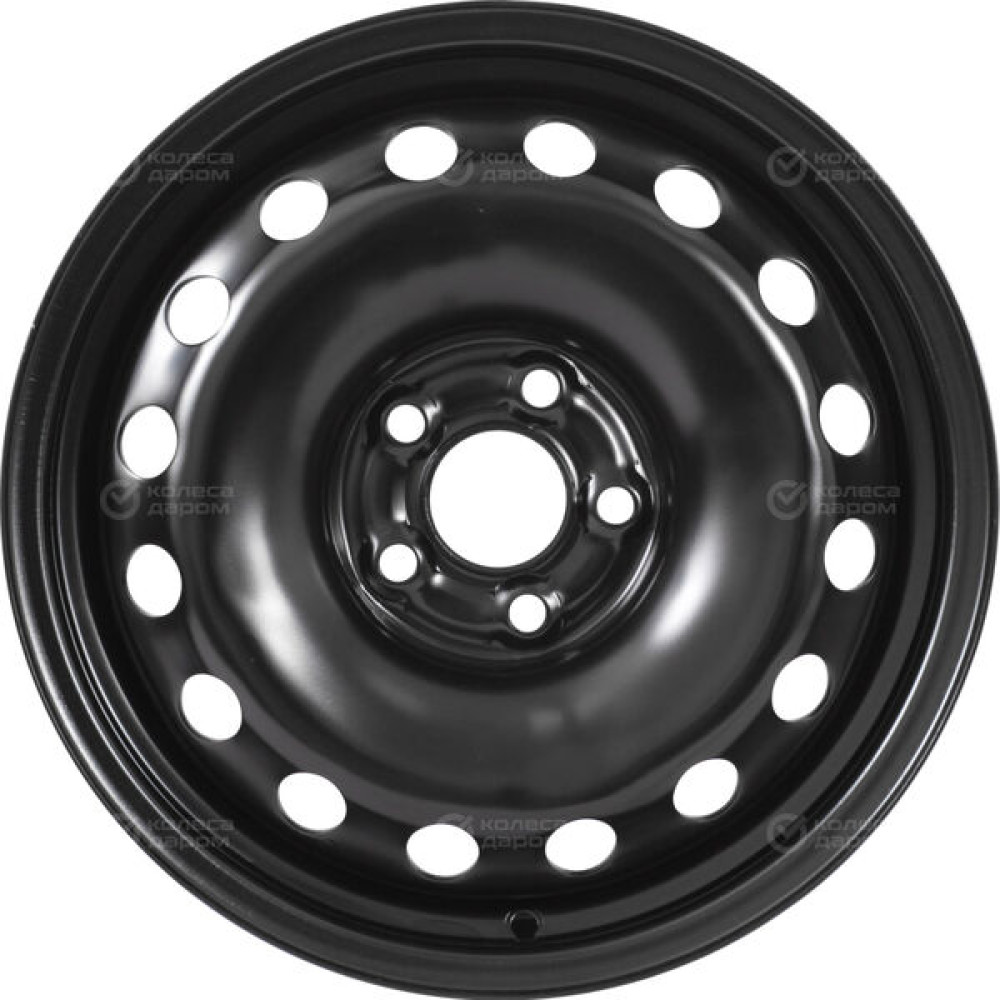 Колесный диск ТЗСК Тольятти Polo, Rapid 6xR15 5x100 ET38 DIA57.1 черный
