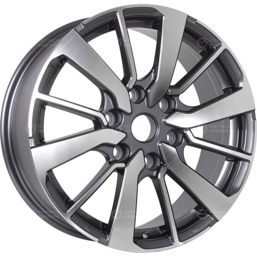 Колесный диск Replay HV47 7.5xR18 6x139.7 ET42 DIA75.1 насыщенный темно-серый полностью полированный