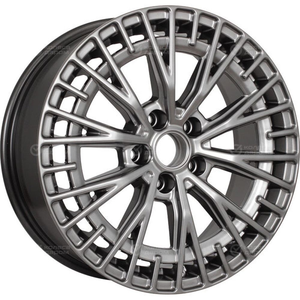 Колесный диск KDW KD1730 7xR17 5x108 ET40 DIA54.1 темно-серый