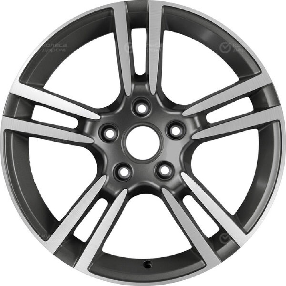 Колесный диск Replay PR8 8xR18 5x130 ET53 DIA71.6 насыщенный темно-серый полностью полированный