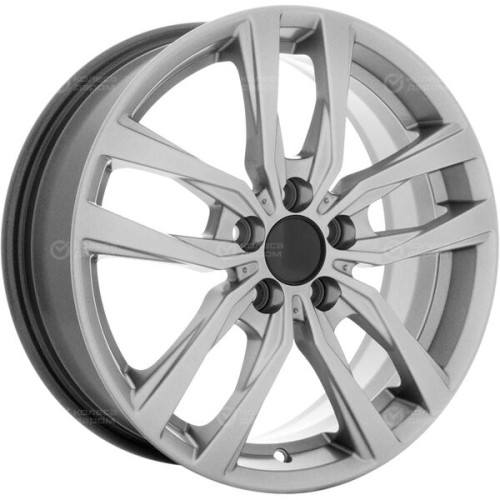 Колесный диск Carwel Негито 214 6xR16 5x114.3 ET43 DIA67.1 серебристый металлик