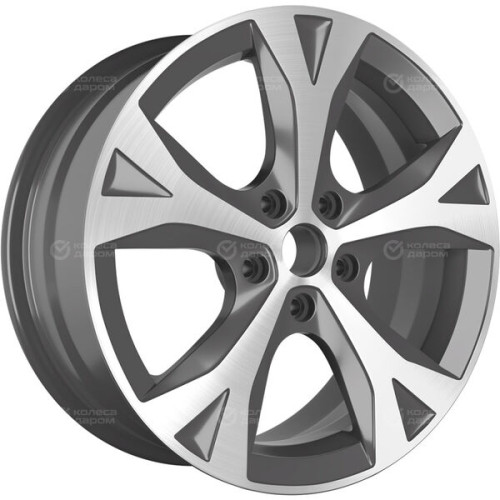 Колесный диск Replay HV1 7.5xR18 5x114.3 ET35 DIA60.1 насыщенный темно-серый полностью полированный