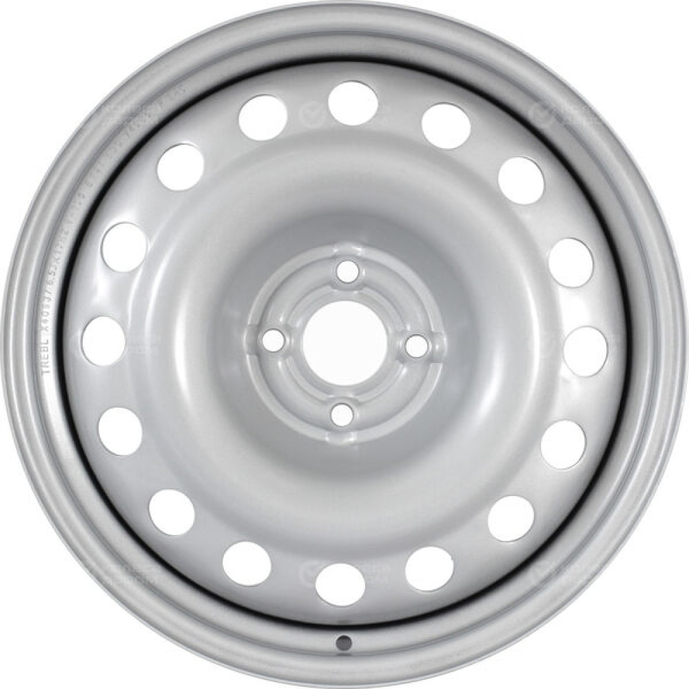 Колесный диск Trebl X40937 Trebl 6.5xR17 4x100 ET41 DIA60.1 серебристый
