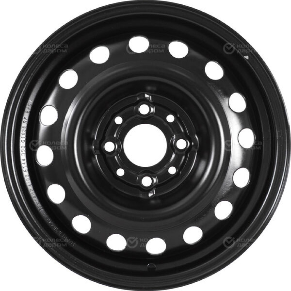 Колесный диск Trebl 53B44K_P TREBL 5.5xR14 4x98 ET44 DIA58.1 черный