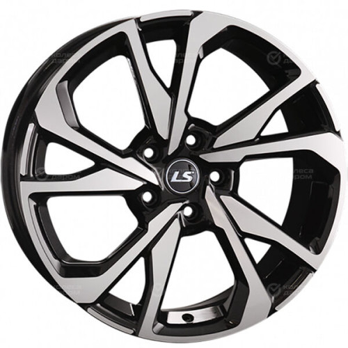 Колесный диск LS LS 1315 8xR18 5x114.3 ET45 DIA67.1 черный полностью полированный