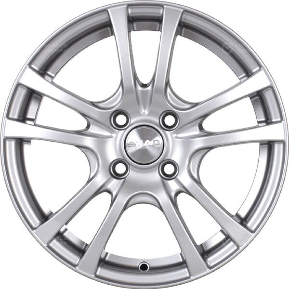 Колесный диск СКАД Дели 6xR15 5x100 ET38 DIA57.1 серебристый