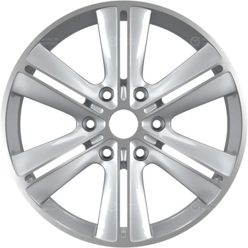 Колесный диск LS LS 211 8xR18 6x139.7 ET20 DIA106.1 серебристый полированный