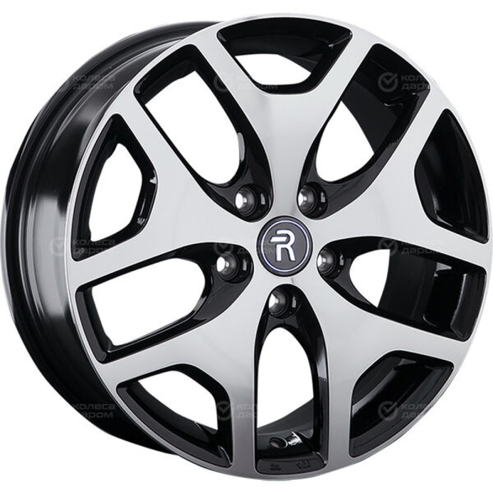 Колесный диск Replay KI187 7xR17 5x114.3 ET50 DIA67.1 черный полностью полированный