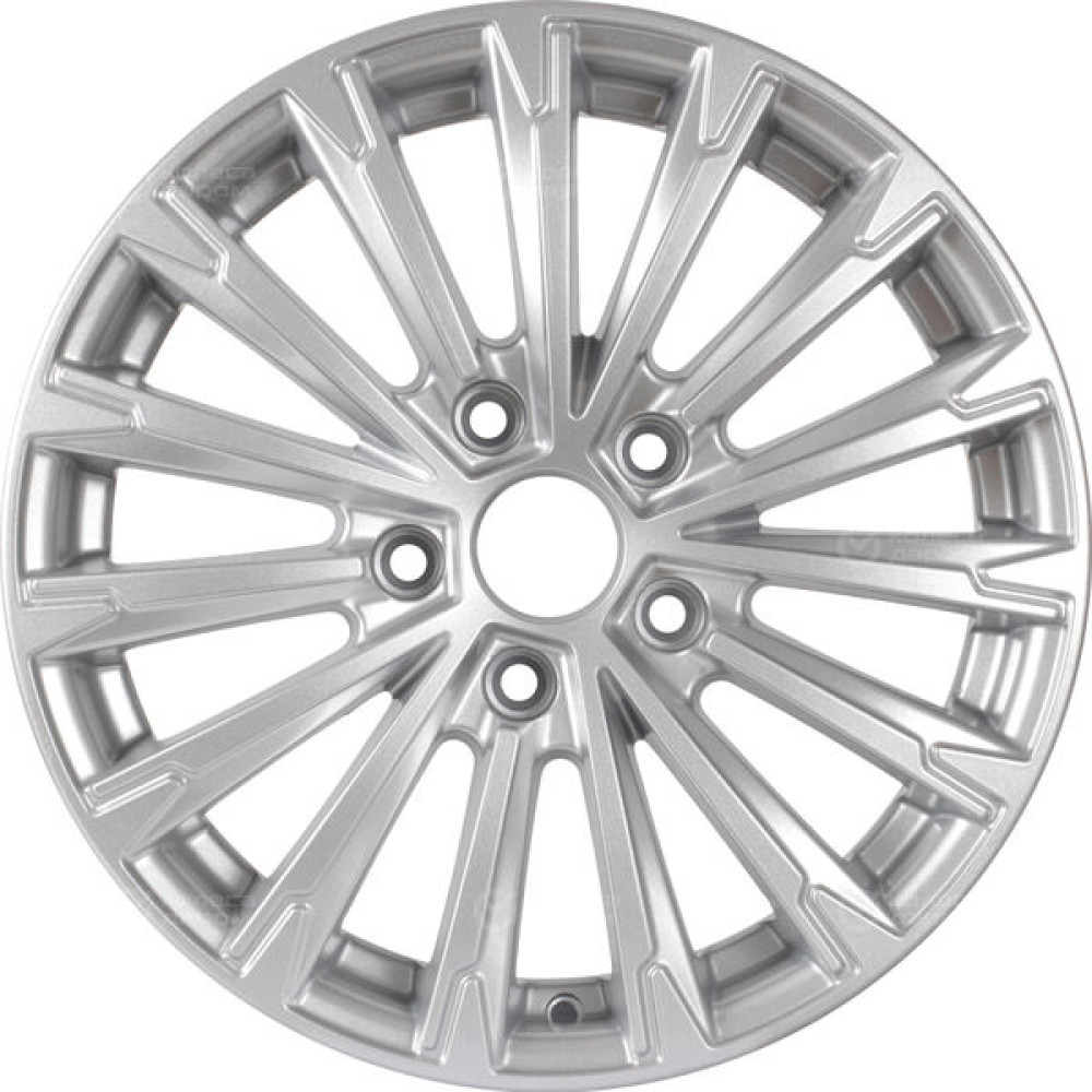 Колесный диск KDW KD1610 6.5xR16 5x108 ET50 DIA63.4 серебристый