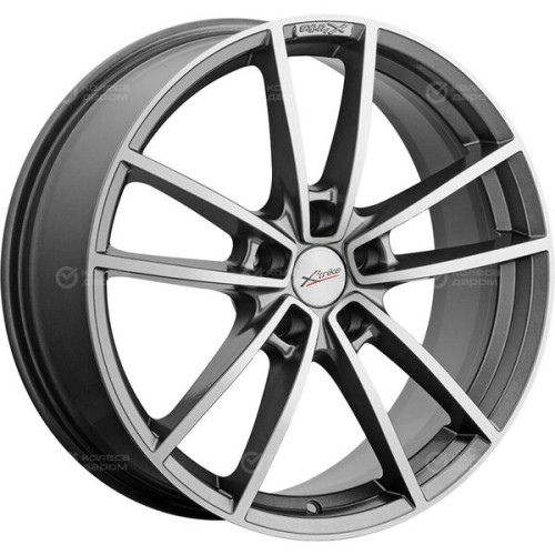 Колесный диск X-trike X140 7.5xR19 5x108 ET36 DIA65.1 темно-серебристый полированный