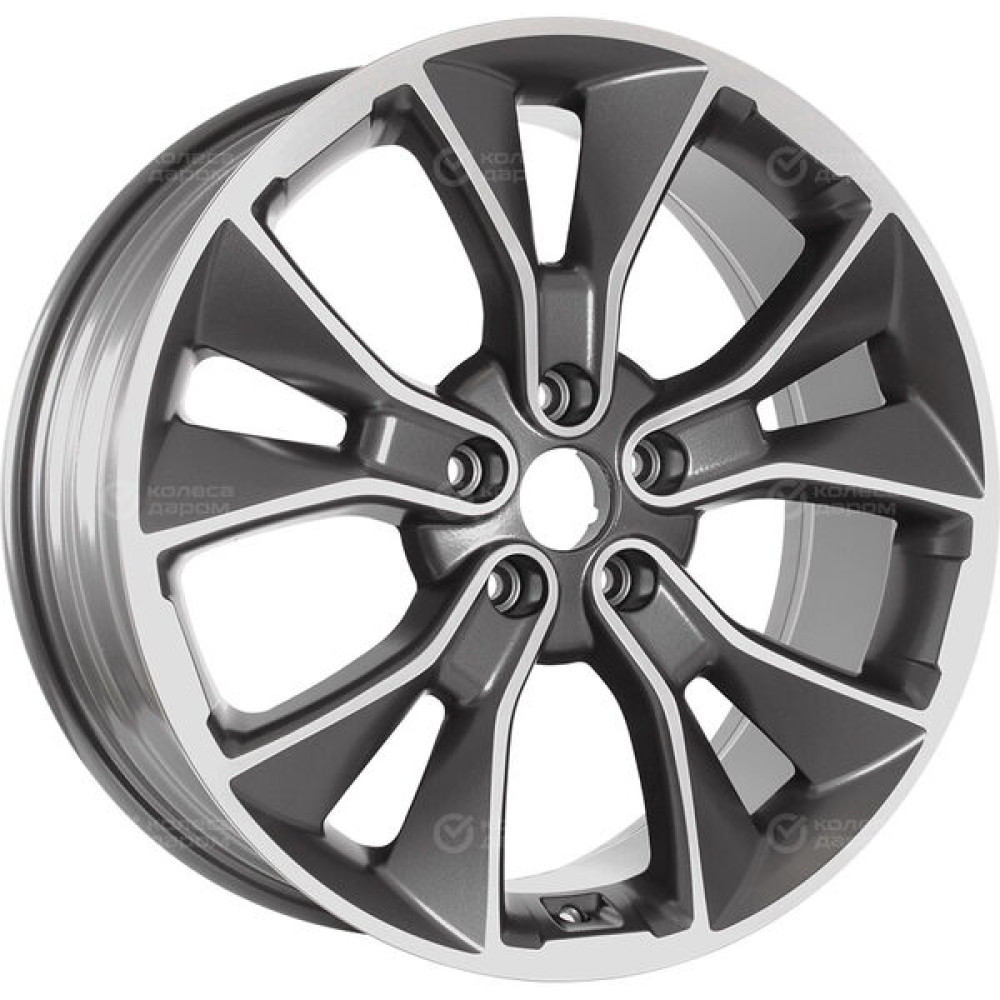 Колесный диск Replay HND344 8xR19 5x114.3 ET51 DIA67.1 насыщенный темно-серый полностью полированный