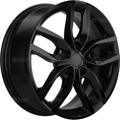 Колесный диск Carwel Кутыр 1708 6.5xR17 5x114.3 ET45 DIA54.1 чёрный