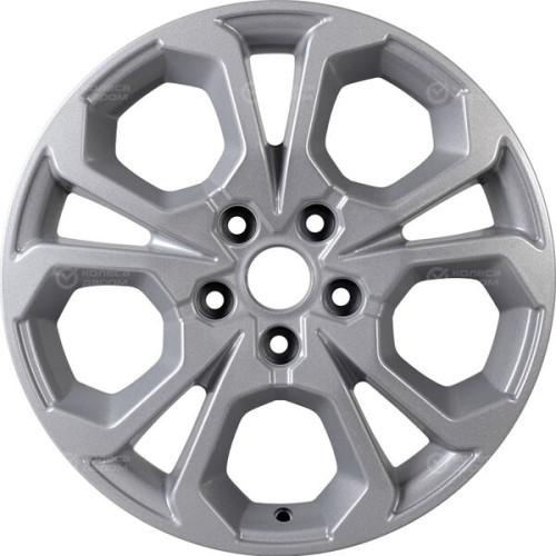 Колесный диск Carwel Ванда 242 6.5xR17 5x114.3 ET37 DIA66.6 темно-серебристый