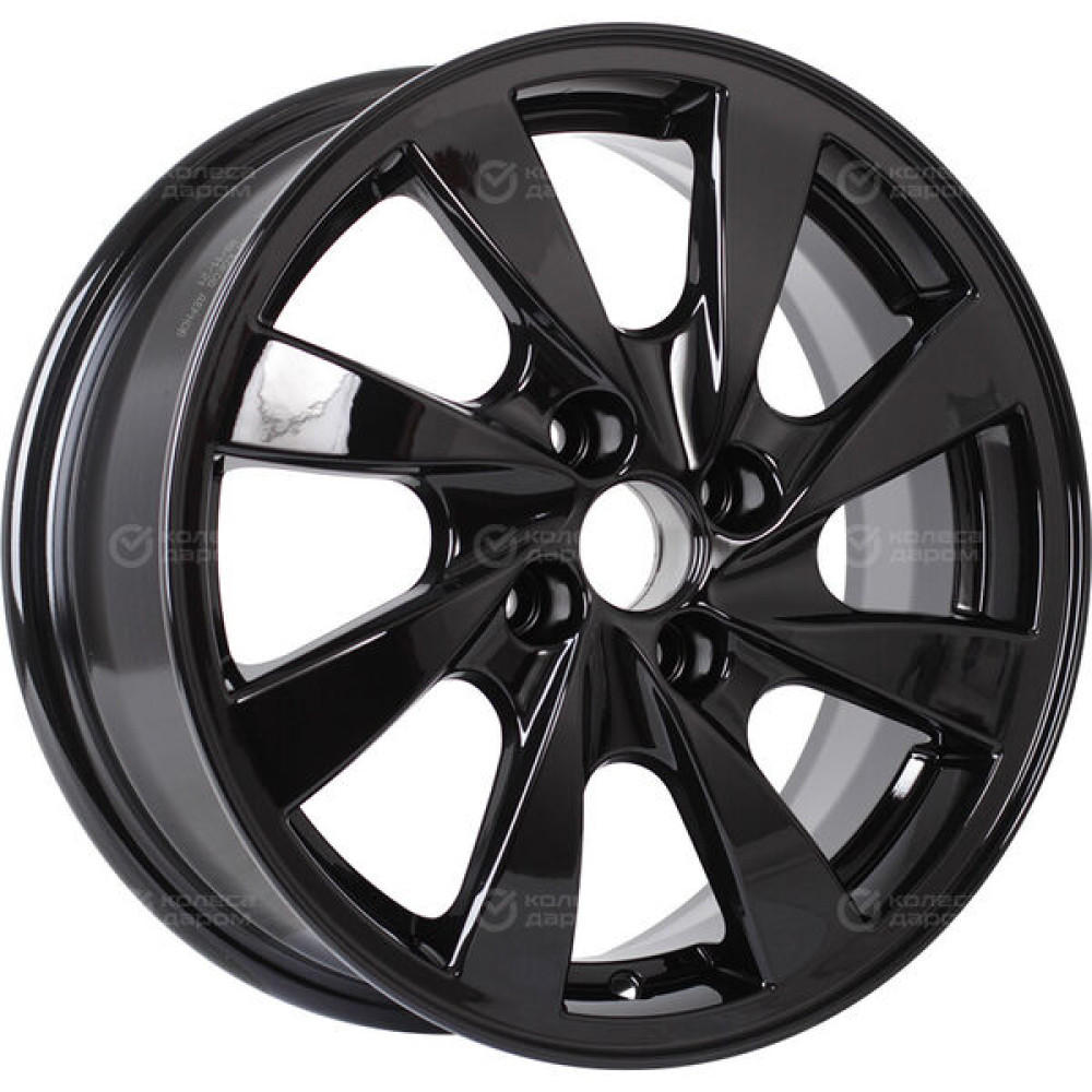 Колесный диск iFree Original КС928 (15_Kalina Cross) 6xR15 4x98 ET33 DIA58.5 черный глянцевый