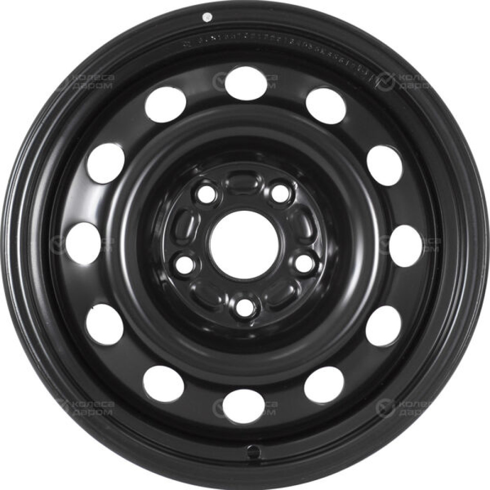 Колесный диск Евразиа ТАПО 64D35K Евразиа ТАПО 6xR15 5x108 ET35 DIA58.1 черный