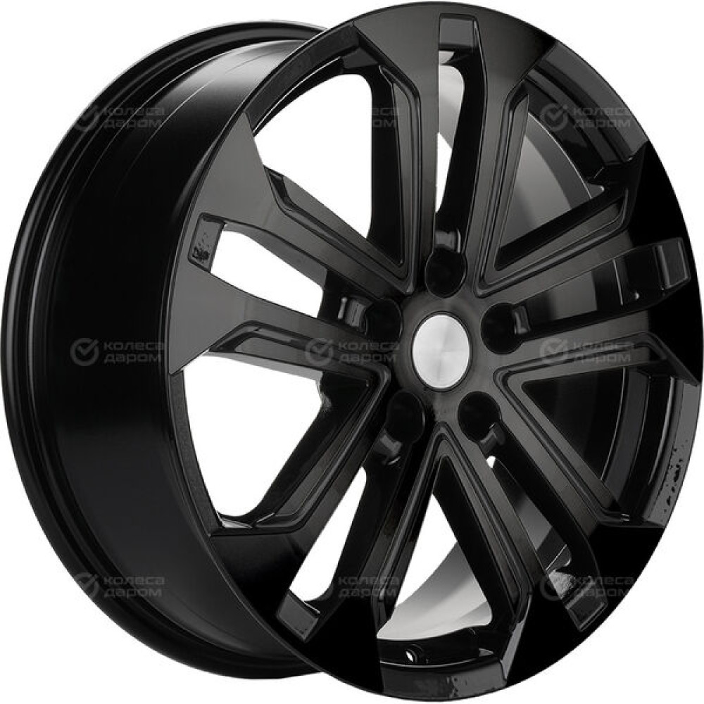Колесный диск Carwel Куж 1803 7xR18 5x108 ET36 DIA65.1 чёрный