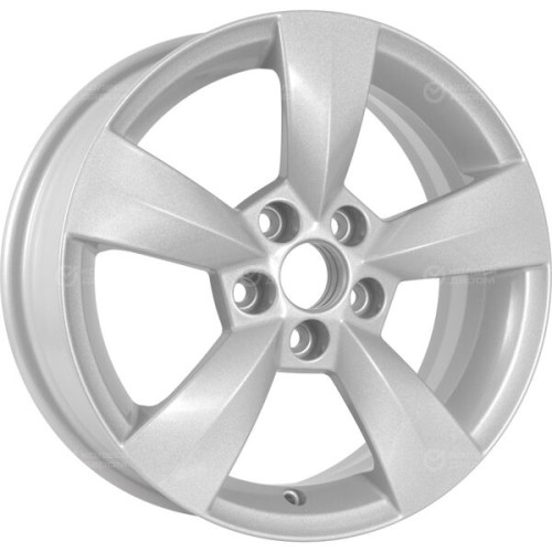Колесный диск Carwel Кета 1504 6xR15 5x100 ET43 DIA57.1 серебристый