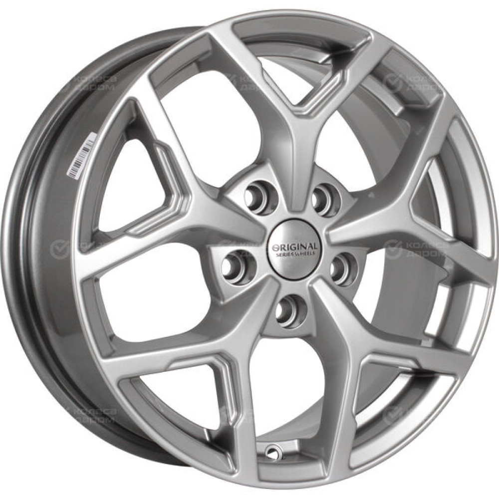 Колесный диск СКАД KL-368 6.5xR16 5x112 ET43 DIA57.1 серебристый