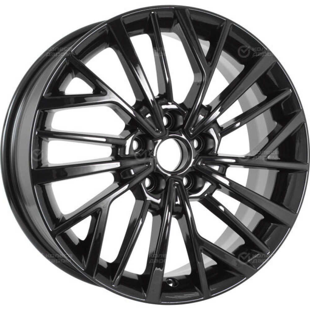 Колесный диск Carwel Токо 1717 7xR17 5x110 ET46 DIA63.3 черный