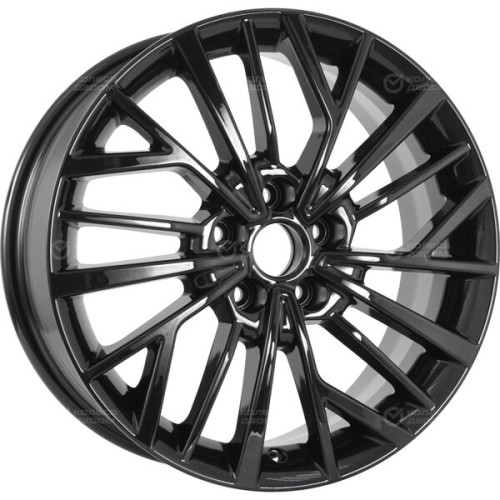 Колесный диск Carwel Токо 1717 7xR17 5x110 ET46 DIA63.3 черный