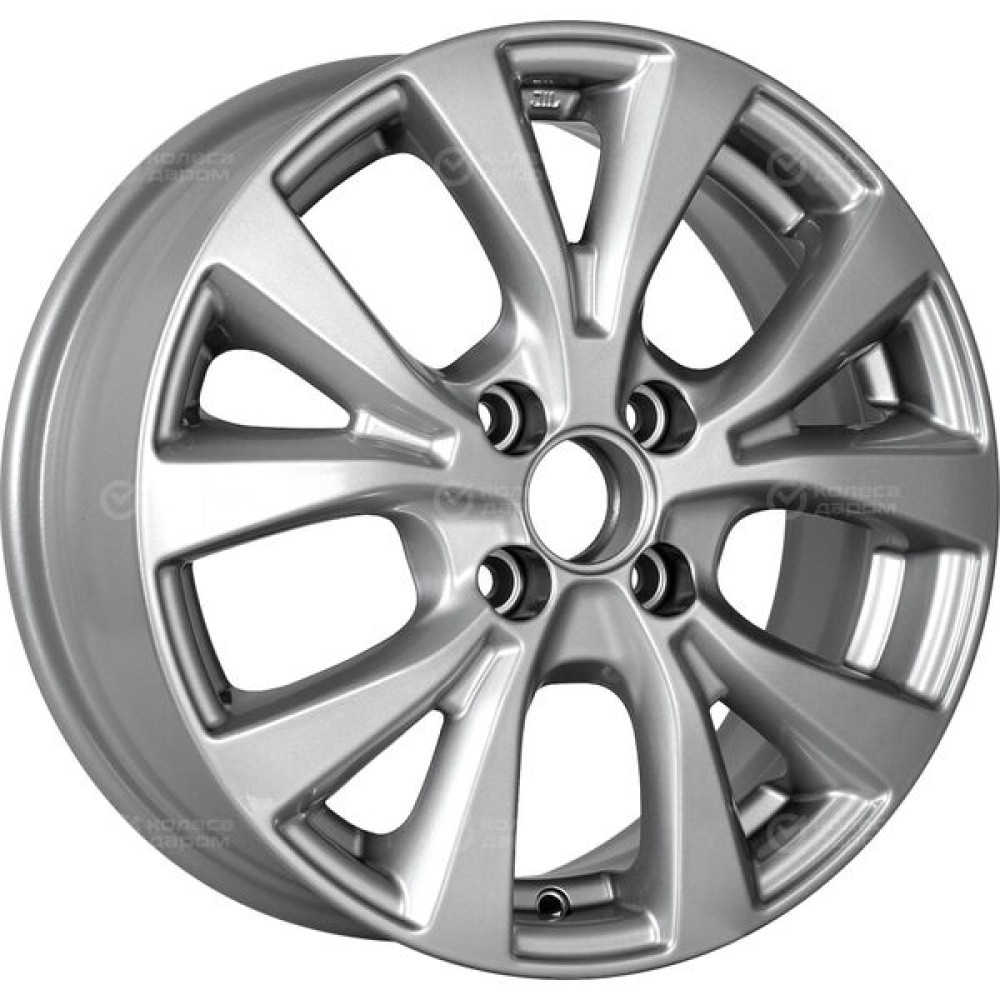 Колесный диск Carwel Талто 161 6xR15 4x100 ET46 DIA54.1 серебристый металлик