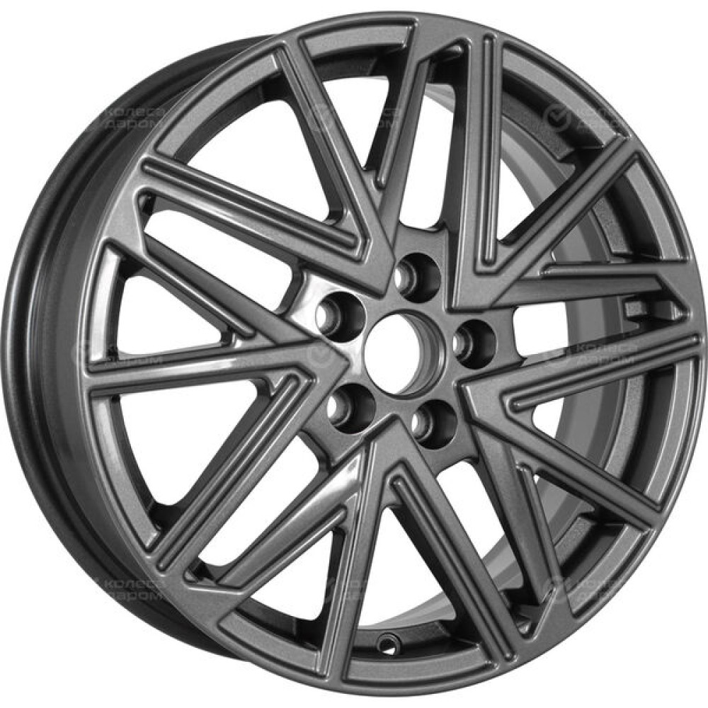 Колесный диск Carwel Галилео 6xR16 5x110 ET38 DIA65.1 серый матовый