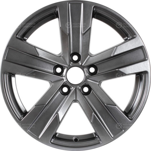 Колесный диск КиК Висмут 7xR16 5x114.3 ET35 DIA67.1 темно-серебристый