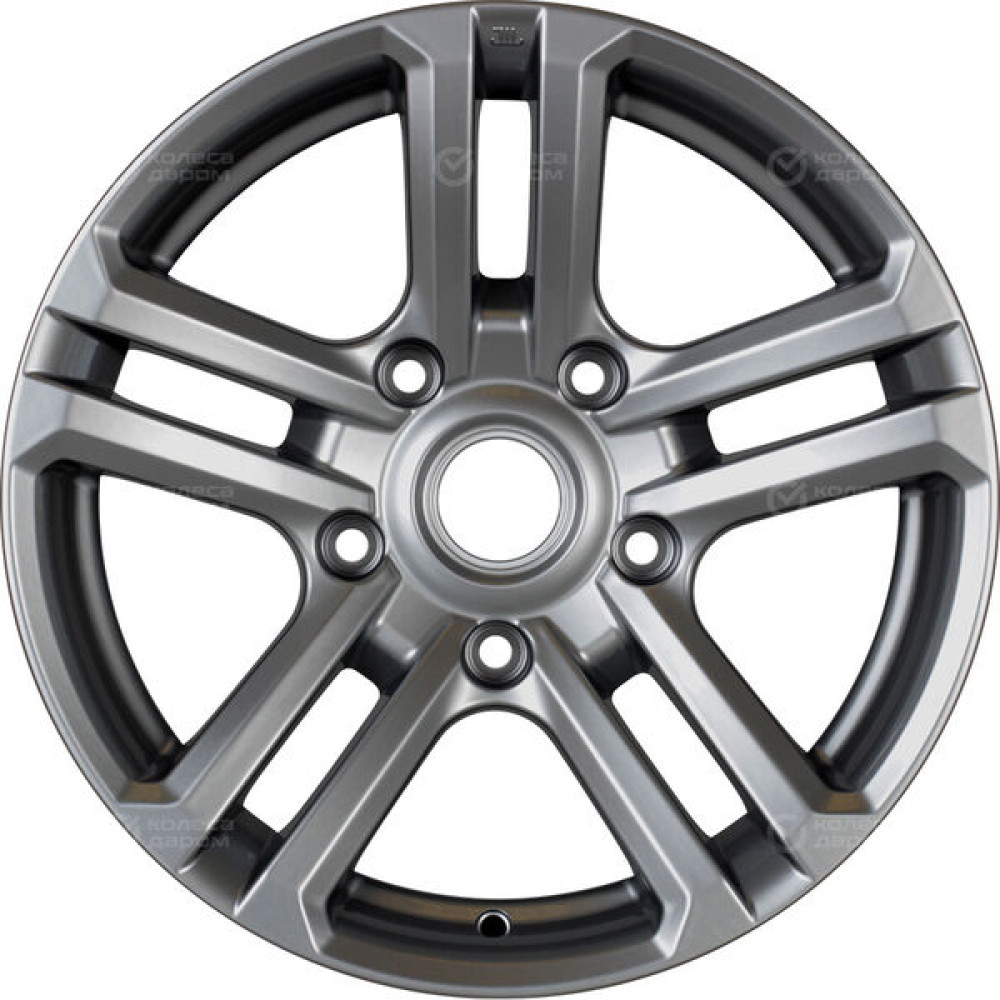 Колесный диск КиК Палладика 7xR16 5x139.7 ET30 DIA98 темно-серебристый