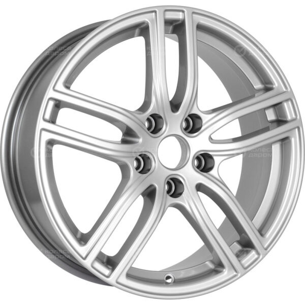 Колесный диск СКАД БРАЙТОН 7xR17 5x114.3 ET35 DIA60.1 серебристый