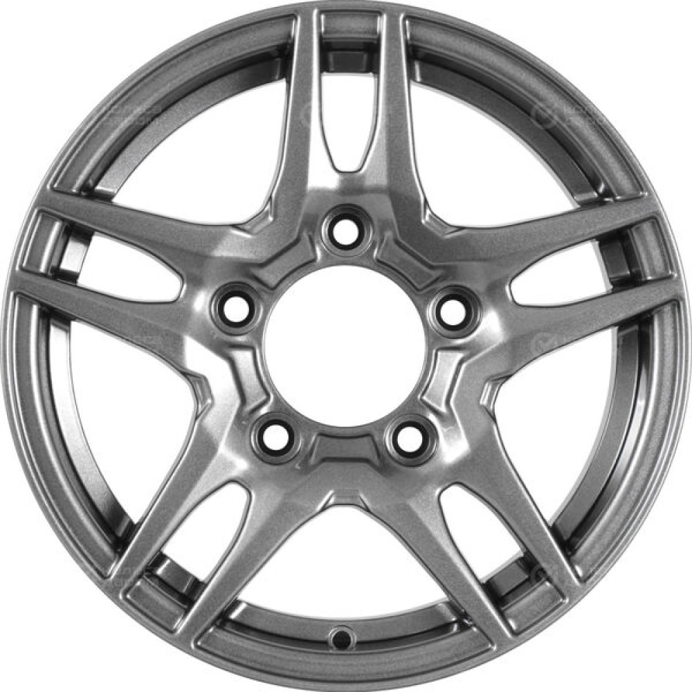 Колесный диск iFree Uno Бустер 6xR15 5x139.7 ET40 DIA98.1 насыщенный тёмно-серебристый