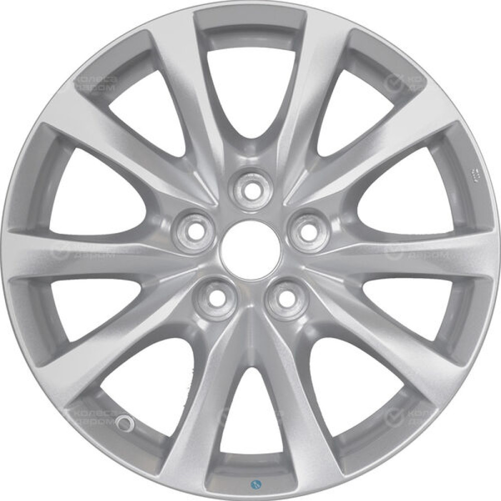Колесный диск Replay TY301 7.5xR17 5x114.3 ET45 DIA60.1 серебристый