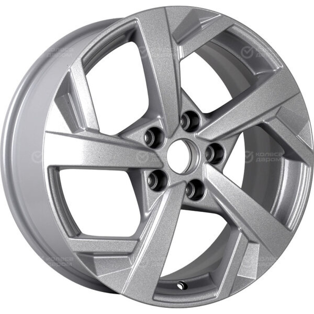 Колесный диск KHOMEN KHW1712 (ZV17_Jetta) 7xR17 5x112 ET54 DIA57.1 серебристый