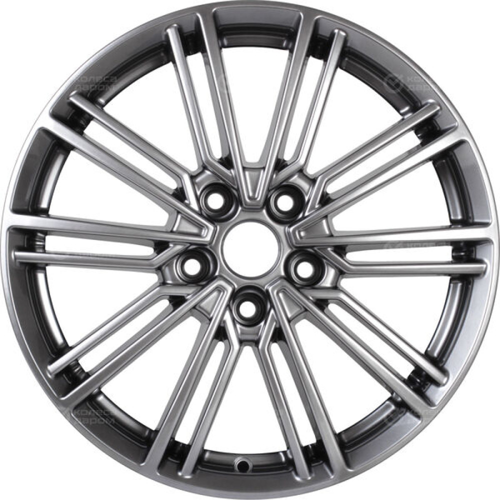Колесный диск КиК Эрфурт 7xR17 5x112 ET45 DIA66.6 темно-серебристый