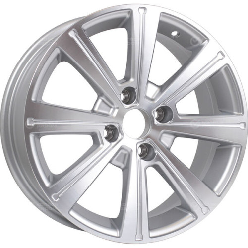 Колесный диск Replay PG39 7xR17 4x108 ET26 DIA65.1 серебристый с полировкой