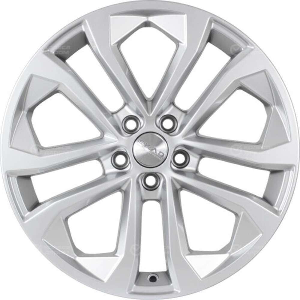 Колесный диск СКАД Тукан 7xR17 5x112 ET40 DIA57.1 серебристый