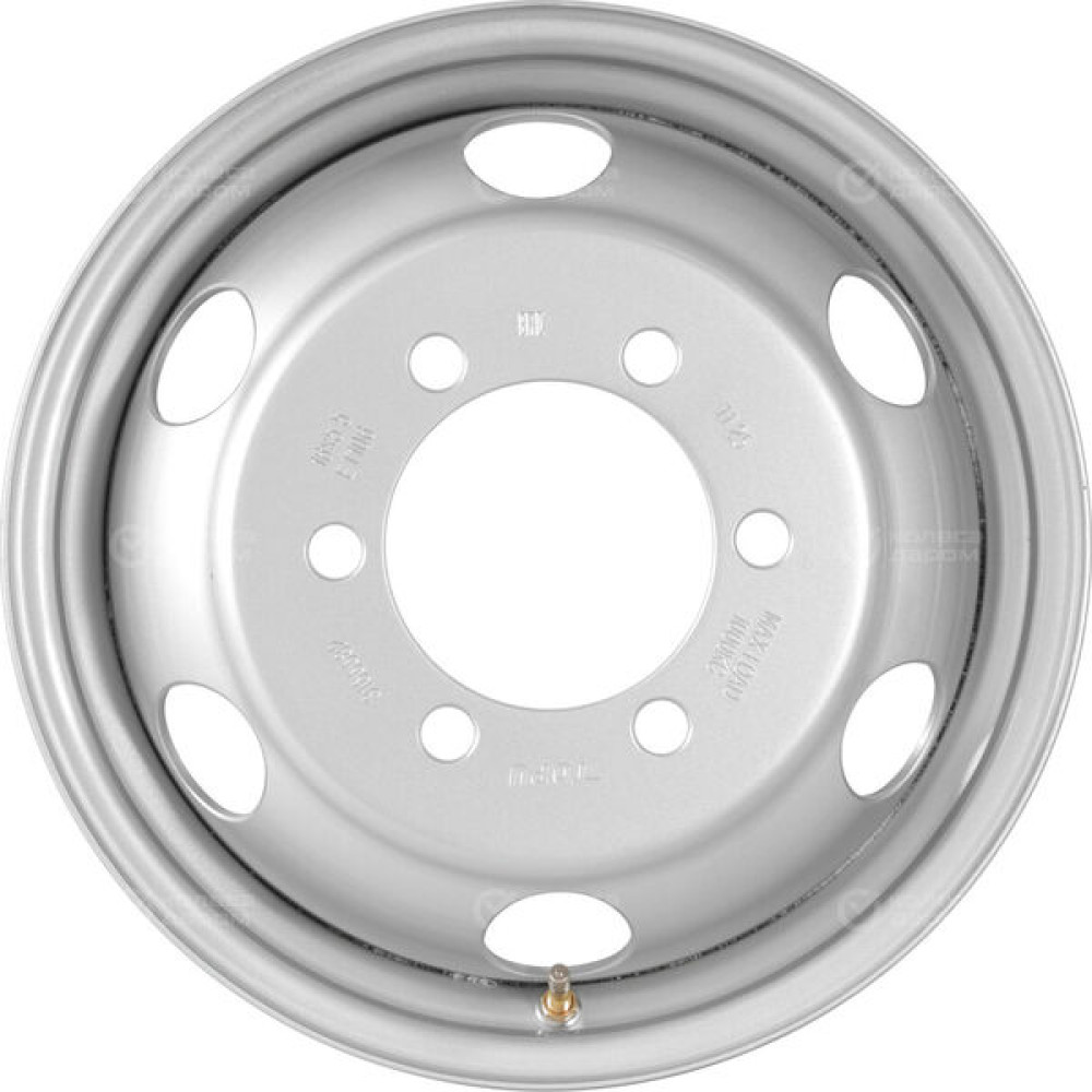 Колесный диск Topu (SRW) 3165582 5.5xR16 6x170 ET106 DIA130 серебристый