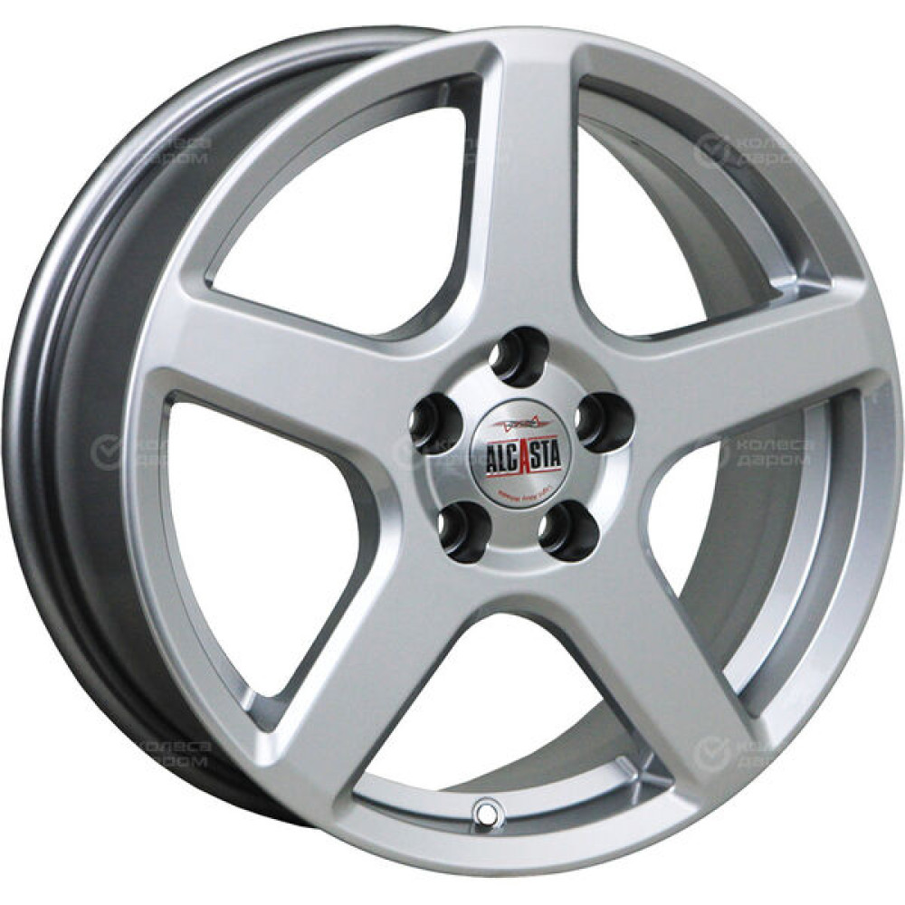 Колесный диск Alcasta M62 6xR15 5x100 ET38 DIA57.1 насыщенный серебристый