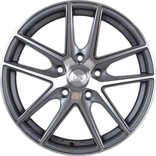 Колесный диск LS LS 771 7xR16 4x100 ET40 DIA73.1 насыщенный темно-серый полностью полированный