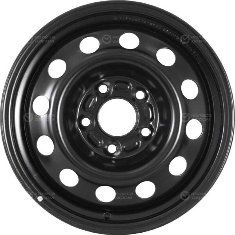 Колесный диск Евразиа ТАПО 64J40H Евразиа ТАПО 6xR15 5x114.3 ET40 DIA67 черный