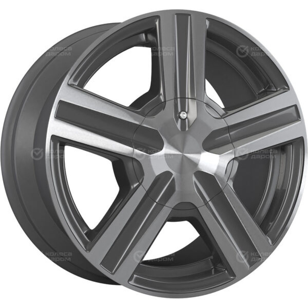 Колесный диск LS LS 794 7xR16 5x108 ET46 DIA65.1 насыщенный темно-серый полностью полированный