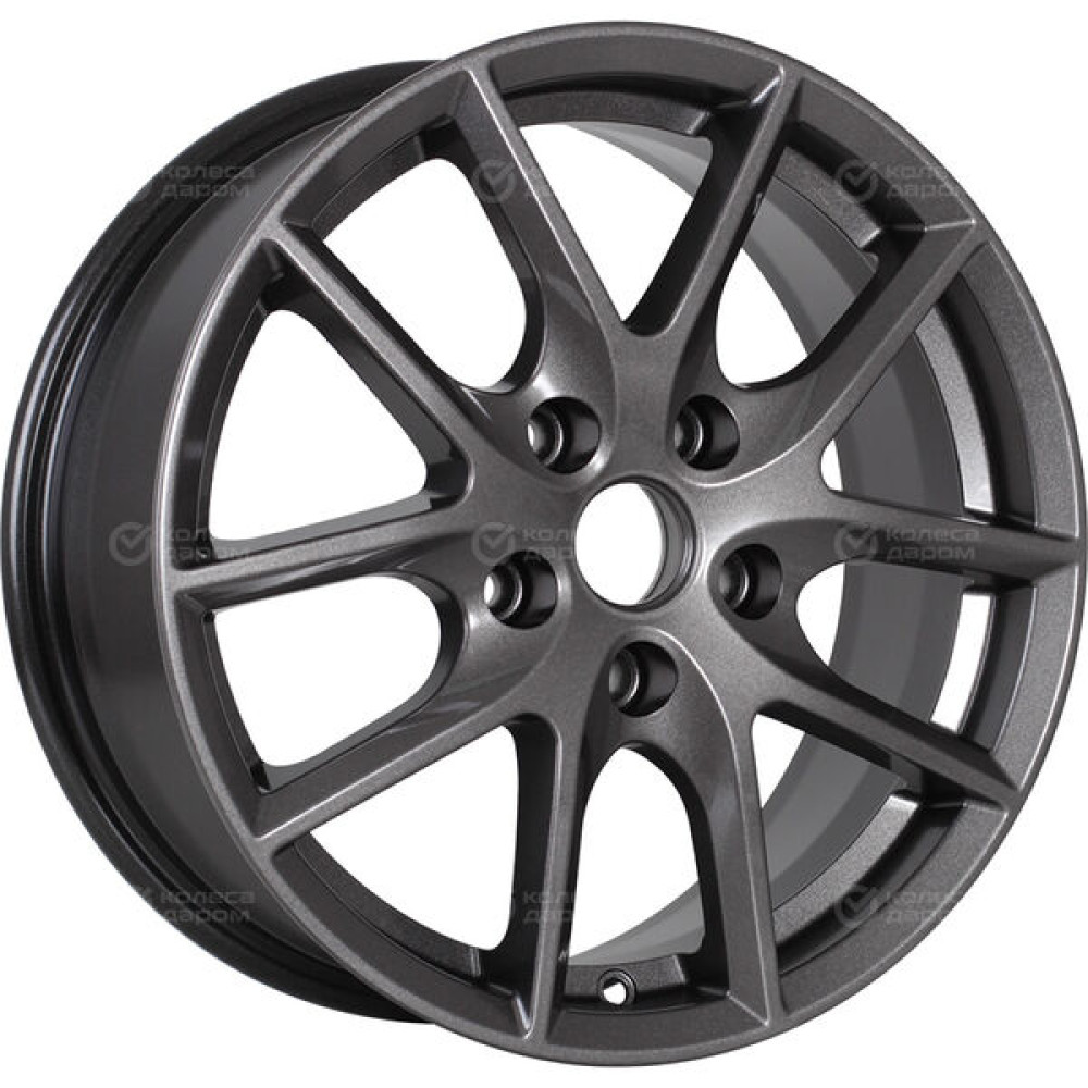 Колесный диск Alcasta M59 6.5xR16 5x114.3 ET38 DIA67.1 темно-серый цвет с перламутровыми оттенками