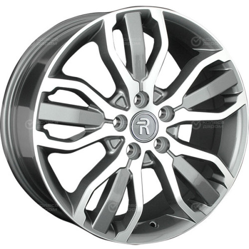 Колесный диск Replay LR45 9.5xR21 5x120/139.7 ET49 DIA72.6 насыщенный темно-серый полностью полированный