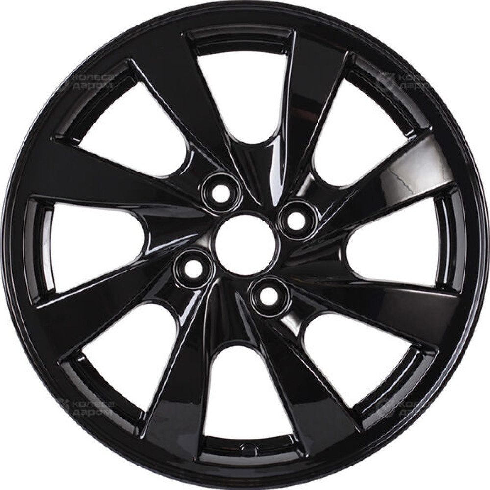Колесный диск iFree Original КС928 (15_Kalina Cross) 6xR15 4x98 ET33 DIA58.5 черный глянцевый