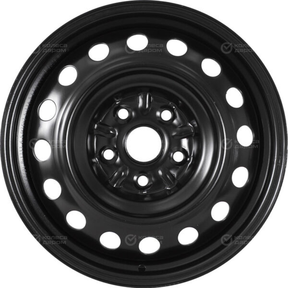 Колесный диск Trebl R-1733 Trebl 6.5xR16 5x114.3 ET45 DIA54.1 черный
