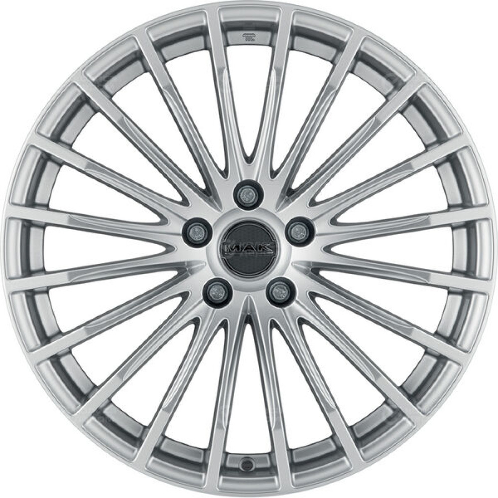 Колесный диск MAK FATALE 7.5xR17 5x112 ET43 DIA76 серебристый