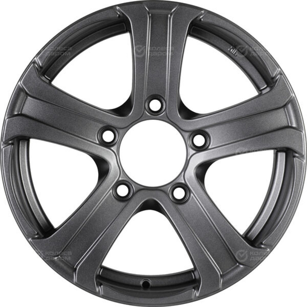 Колесный диск iFree Хафпайп 6xR16 5x139.7 ET40 DIA98 насыщенный тёмно-серебристый